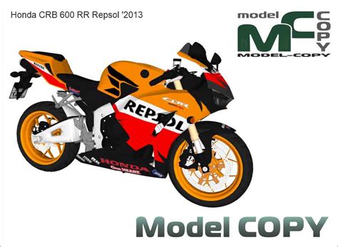 Honda Crb 600 Rr Repsol 2013 3d Model 64263 Model Copy Default