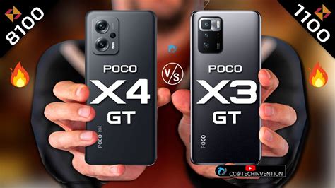 Poco X Gt Vs Poco X Gt Camera Body Antutu Benchmark Display