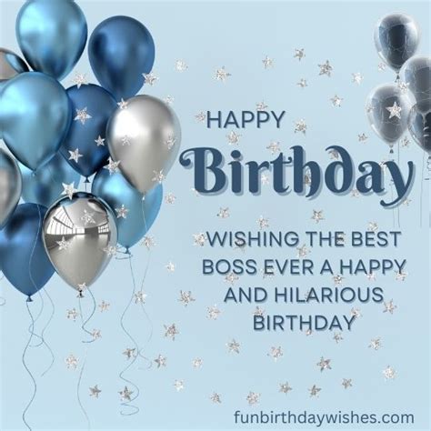 Funny Happy Birthday Wishes for Boss