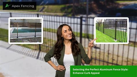 Perfect Aluminum Fence Style Enhance Curb Appeal