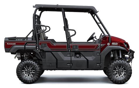 New Kawasaki Mule Pro Fxt Le Ranch Edition Metallic Deep Red