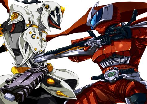 Kamen Rider Accel And Weather Dopant Kamen Rider And 1 More Drawn By