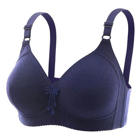 Samickarr Plus Size Bras For Women Full Coverage Gathered Push Up Lingerie Adjustable Wirefree