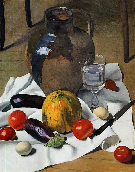 Still Life With Large Earthenware Jug Painting Felix Vallotton