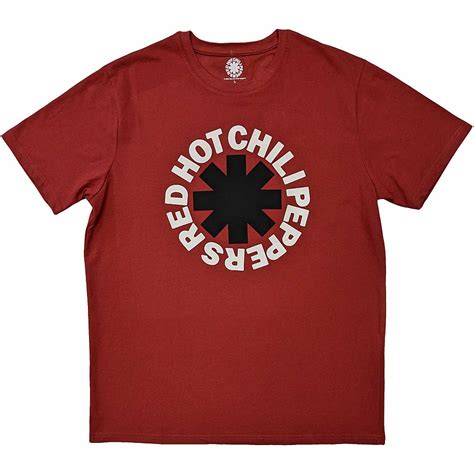 Red Hot Chili Peppers tričko Classic Asterisk Red pánské Musicwear Trička mikiny