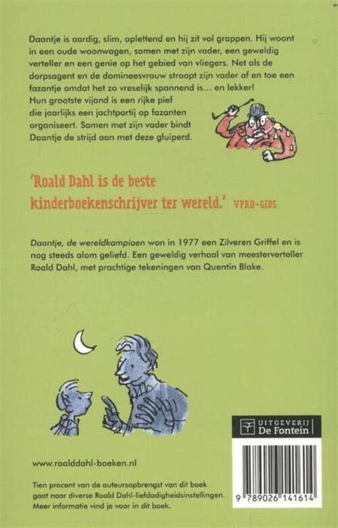 Daantje De Wereldkampioen Roald Dahl Boek 9789026139420 Bruna