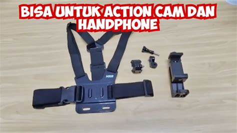 Review Chest Strap Tali Dada Handphone Kamera Mount Body Belt Holder