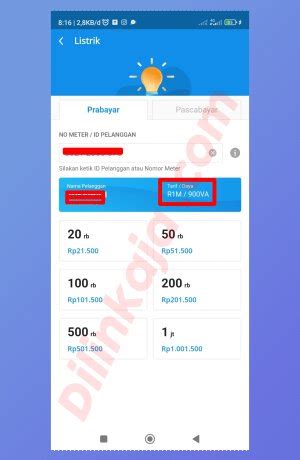 Harga Token Listrik Di DANA Dan Cara Belinya DilinkAja