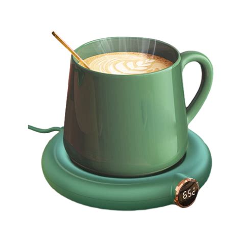 Electric Cup Warmer Temperature Control Smart Coaster For Hot Coffee Tea Candle Warming Plate