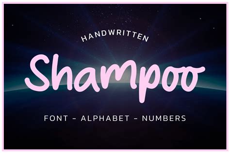 Shampoo Font Aplhabet Graphic By Fromporto Creative Fabrica