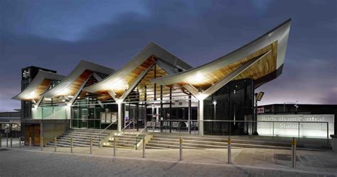 Rotherham Central Station Train Building E Architect