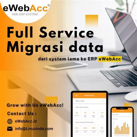 Full Service Migrasi Data Dari System Lama Ke ERP EWebAcc Software