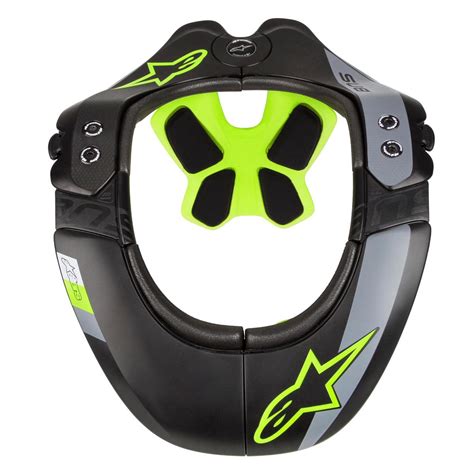 Alpinestars Neck Brace BNS Tech 2 Black Yellow Fluo 2019 Maciag Offroad