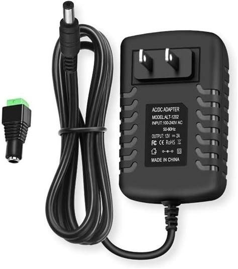 Amazon 9V DC Power Supply 1A Universal AC Adapter 100 240V 50