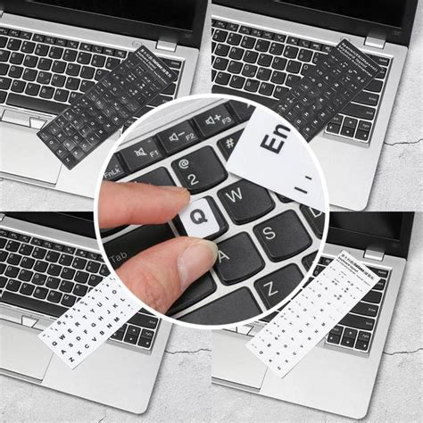 CAYCXT SHOP Non Slip Deutsch Arabic Laptop Keyboard Russian Letter