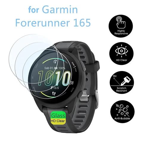 St Ck Smartwatch Displays Chutz Folie F R Garmin Fore Runner Geh