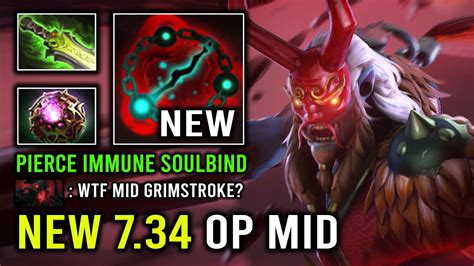 NEW 7 34 MID HERO Buff Grimstroke Pierce Immunity Soulbind Unlimited