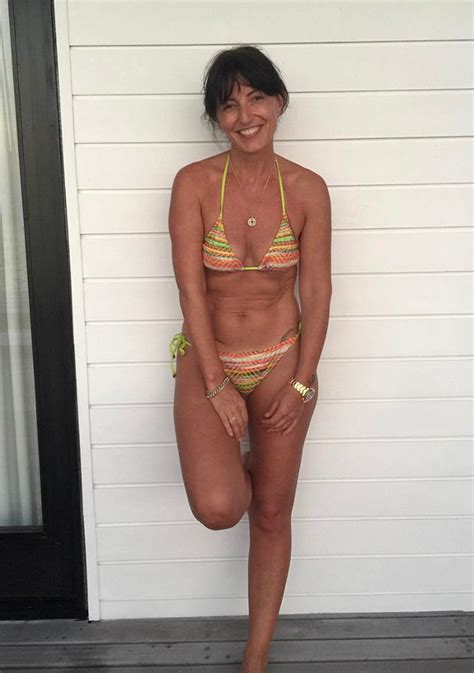 Davina Mccall Strips Bikini Killer Abs Instagram Post Daily Star