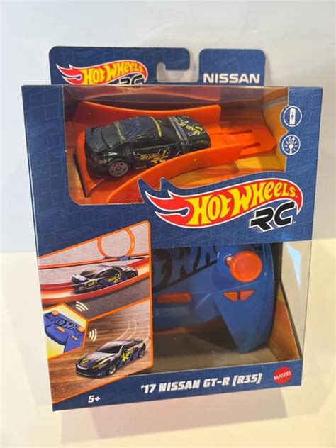 Hot Wheels Mattel Rc Nissan Gt R R Ghz Voiture Radiocommand E Neuve Dans Sa Bo Te