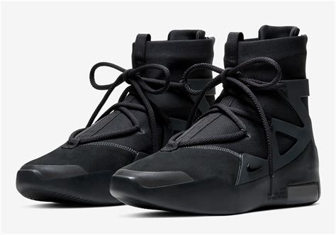 Nike Air Fear Of God 1 Triple Black Release Date