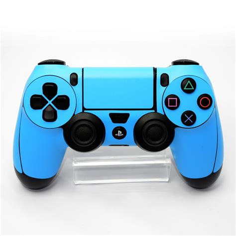 Playstation 4 (PS4) CONTROLLER Blue MATT Skin / Cover – EasySkinz