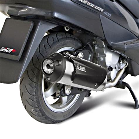 Exhaust Silencer Mivv Urban Suzuki Burgman Complete System