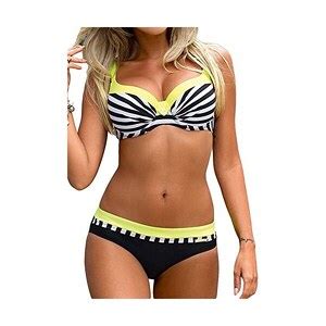Yuson Girl Bikini Due Pezzi Costumi Da Bagno Donna Mare Sexy Costume Imbottito Push Up Set
