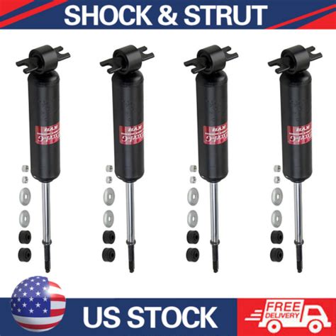 Kyb Excel G Front Rear Shock Absorbers Kit Set Of For Chevrolet