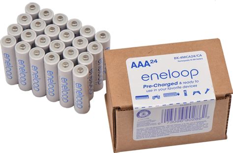 Eneloop Panasonic Bk 4mca24 Ca Aaa 2100 Ciclos Ni Mh Baterías