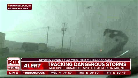 Caught On Camera Roof Torn Off Building Just Misses Storm Chaser