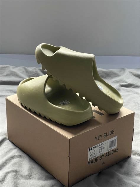 Adidas Yeezy Slide Resin 2022 Mens Fashion Footwear Sneakers On Carousell