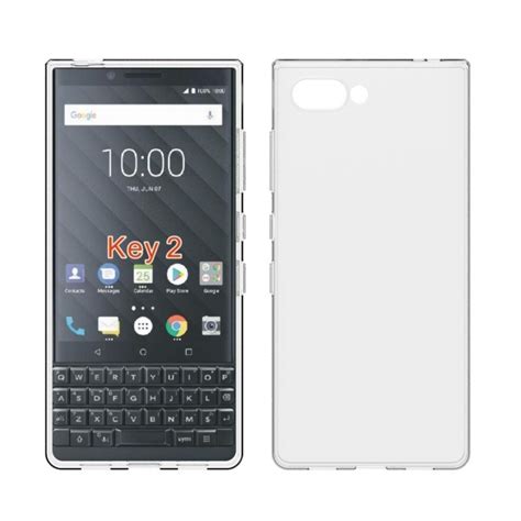 เคสซิลิโคนนิ่ม เนื้อแมตต์ บางพิเศษ สําหรับ Blackberry Keyonekey 2