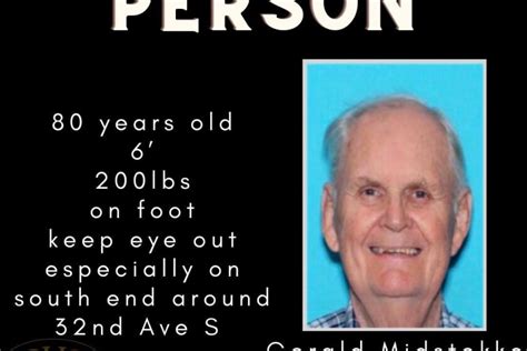 Update Missing Elderly Man Located Grand Forks Herald Grand Forks