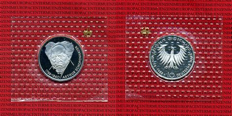 Bundesrepublik Deutschland Germany FRG 10 DM Münze Silber