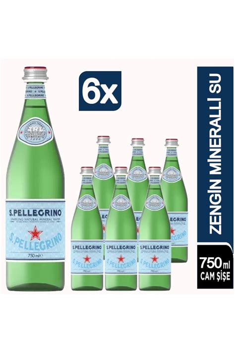 S Pellegr No San Pellegrino Do Al Mineralli Su I E X Ml Fiyat