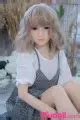 Cute Realistic Flat Chested Mini Sex Doll Yasmin Cm