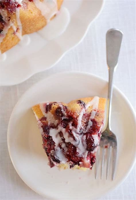 Glazed Cranberry Lemon Cake Mels Kitchen Cafe