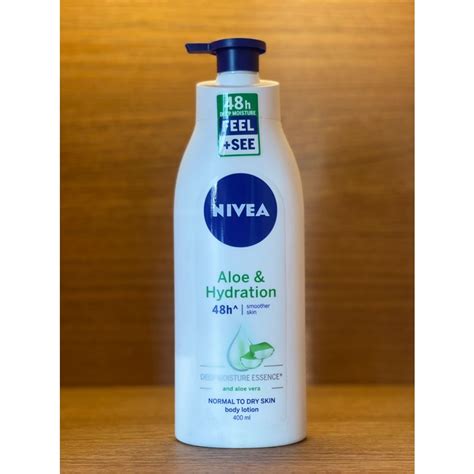 NIVEA Body Lotion Aloe Hydration 400ml Natural Aloe Vera