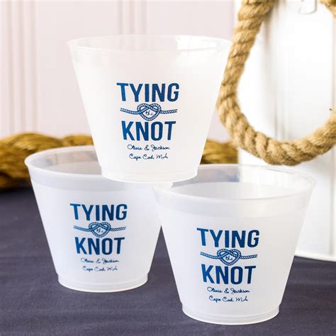 Personalized Frosted Plastic Cups Beau Coup