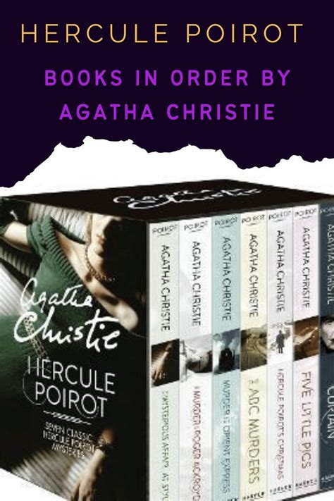 Agatha Christie’s "Hercule Poirot" Books in Publication and Reading ...