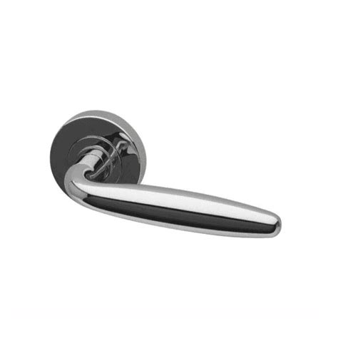 Intelligent Hardware Galaxy Round Rose Polished Chrome Lever Door