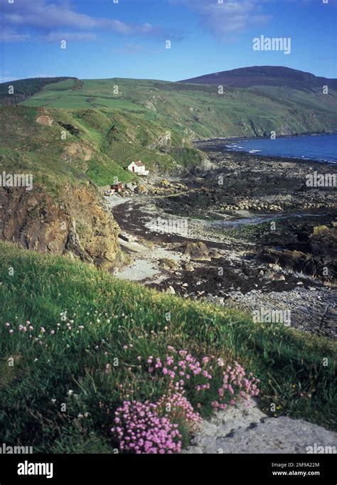 Isle Of Man Coastline Near Cregneash Stock Photo Alamy