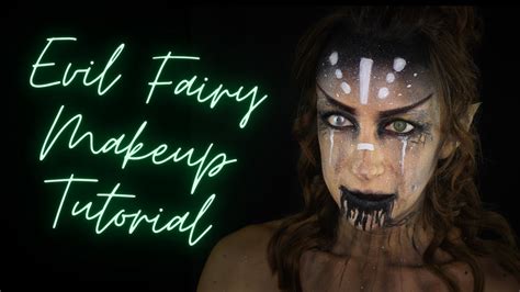 Evil Fairy Halloween Makeup Tutorial Youtube