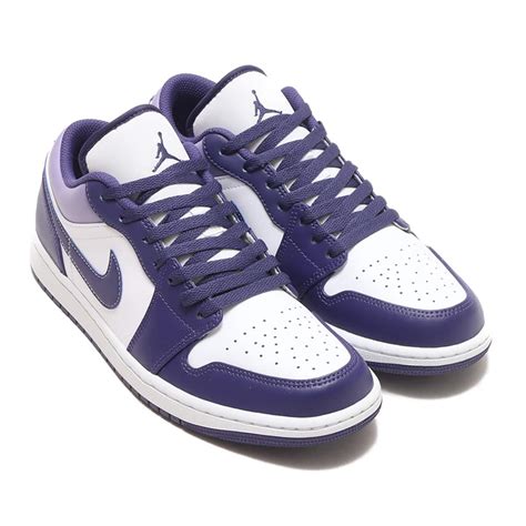 JORDAN BRAND AIR JORDAN 1 LOW SKY J PURPLE SKY J LT PURPLE WHITE 23FA I