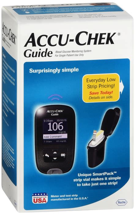 Accu Chek Guide Care Meter Kit By Roche Diagnostic