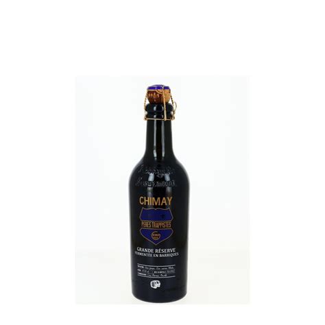 Bière Chimay Bleue Grande Réserve 3 Fermentations dont Barriques Rhum