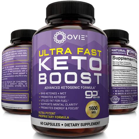 Ultra Fast Pure Keto Boost 1600mg With Gobhb Advanced Clinically