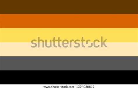 International Bear Brotherhood Flag Gay Movement Stock Vector Royalty Free 1394030819