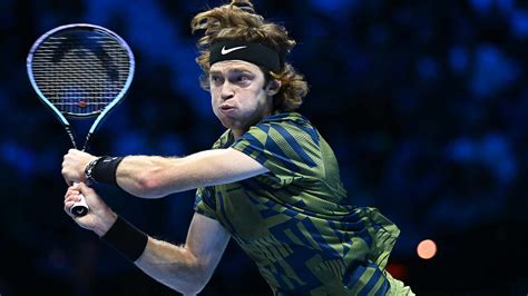 Tsitsipas Rublev Turin 2022 Friday Nitto Atp Finals Tennis