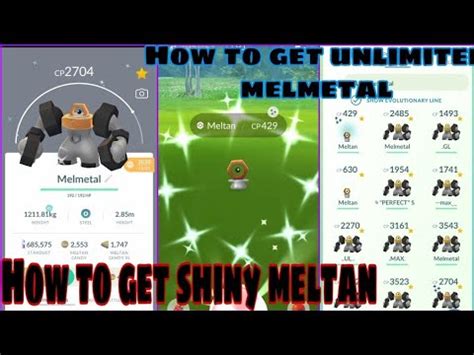 How To Get Shiny Meltan How To Get Meltan Box And Unlimited Melmetal In